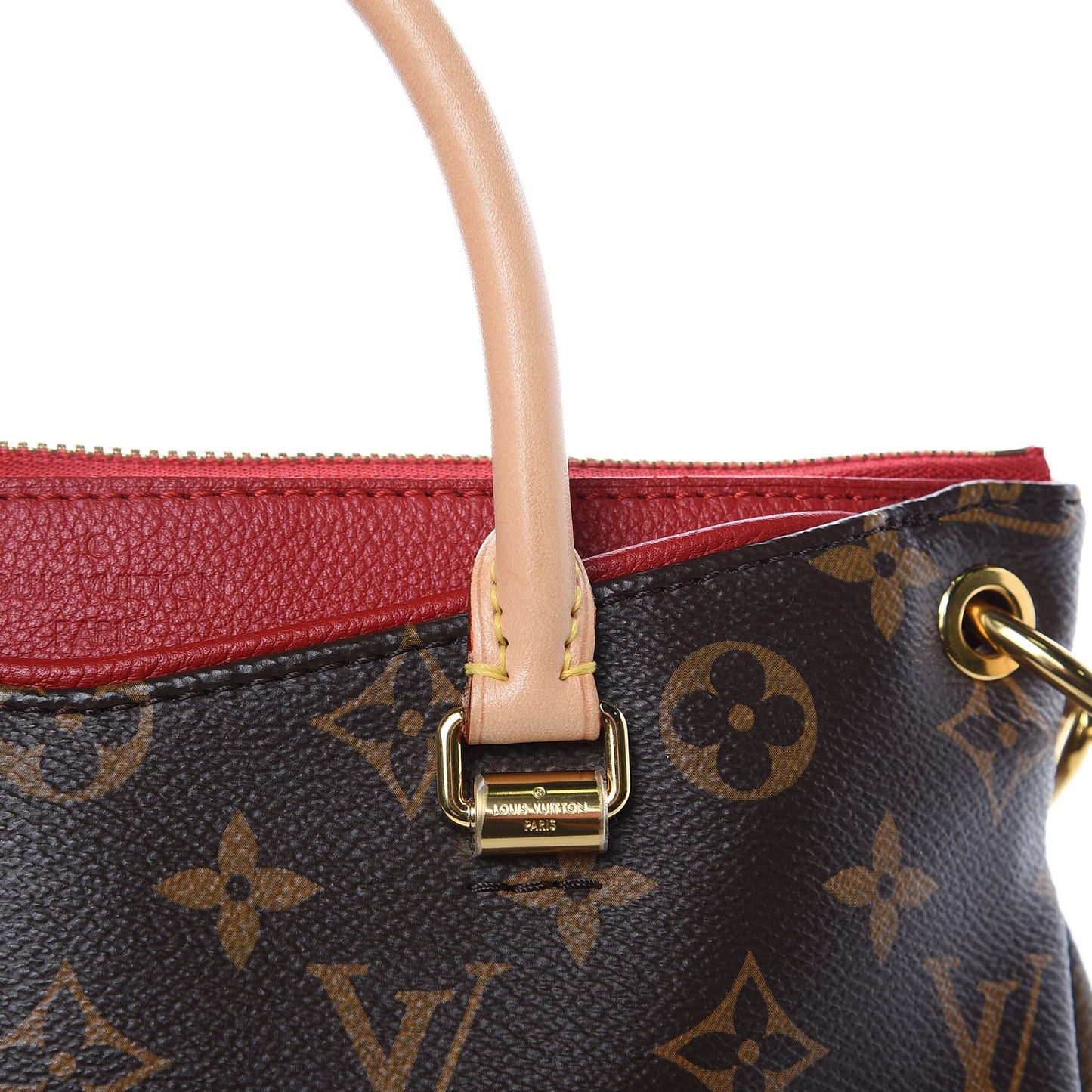 Monogram Pallas BB Cherry