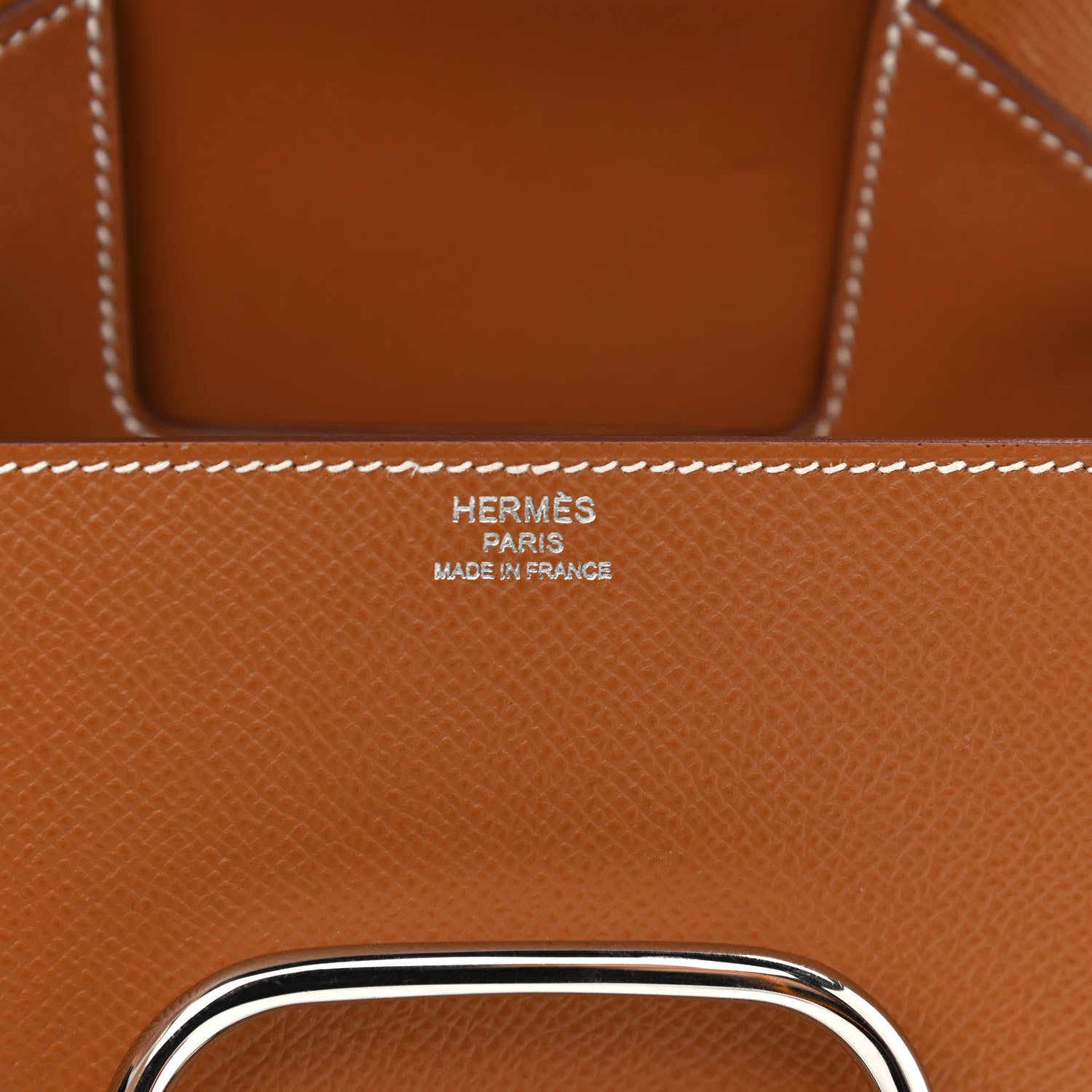 Hermes Epsom Mini Della Cavalleria Gold 6 of 13
