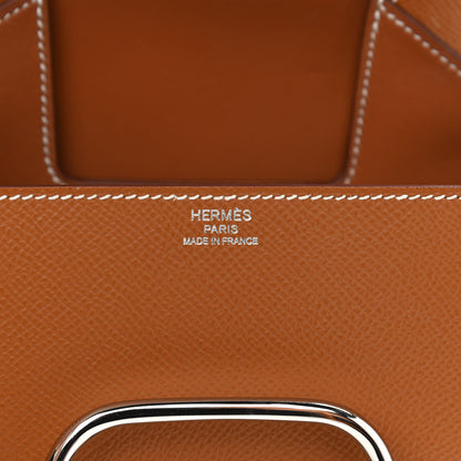Hermes Epsom Mini Della Cavalleria Gold 6 of 13