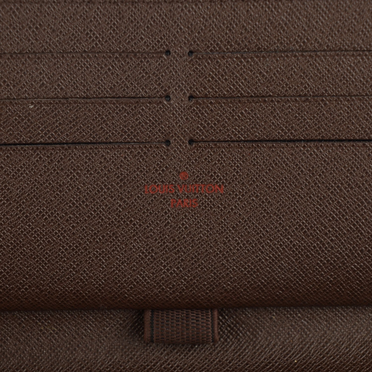 Louis Vuitton Damier Ebene Zippy Organizer Wallet 6 of 7