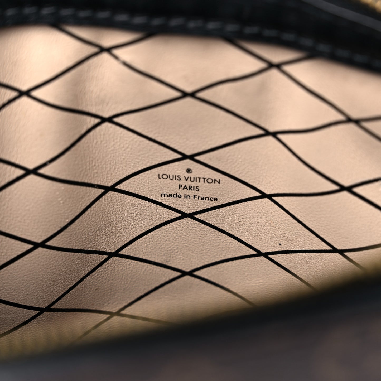 Reverse Monogram Trunk Clutch
