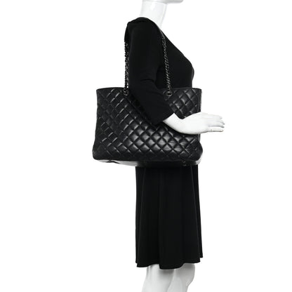 Chanel Caviar Quilted Large Shopping Tote Black 2 of 12