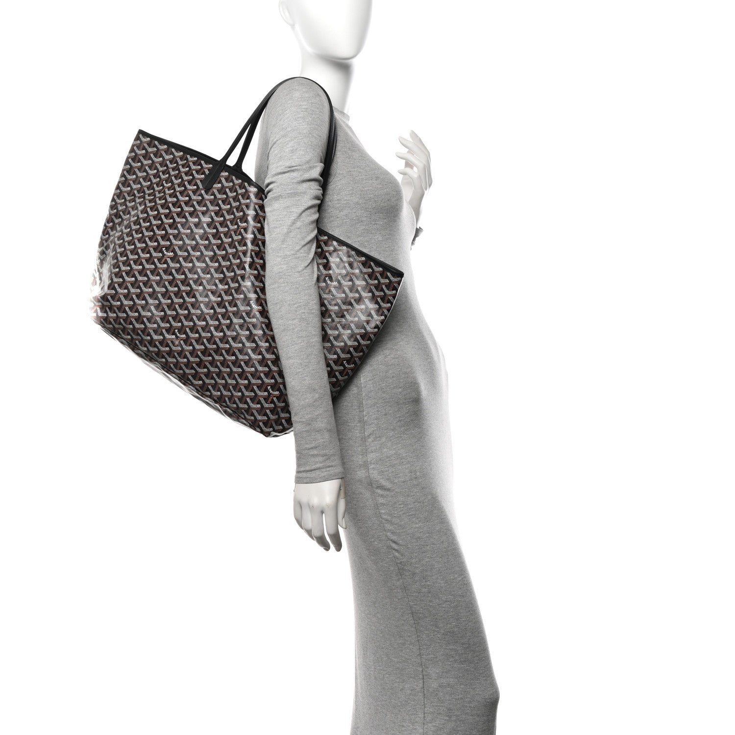 Goyard Goyardine Saint Louis GM Black 2 of 11