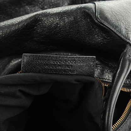 Balenciaga Agneau Classic Hardware Zip Traveler Backpack Black 7 of 7