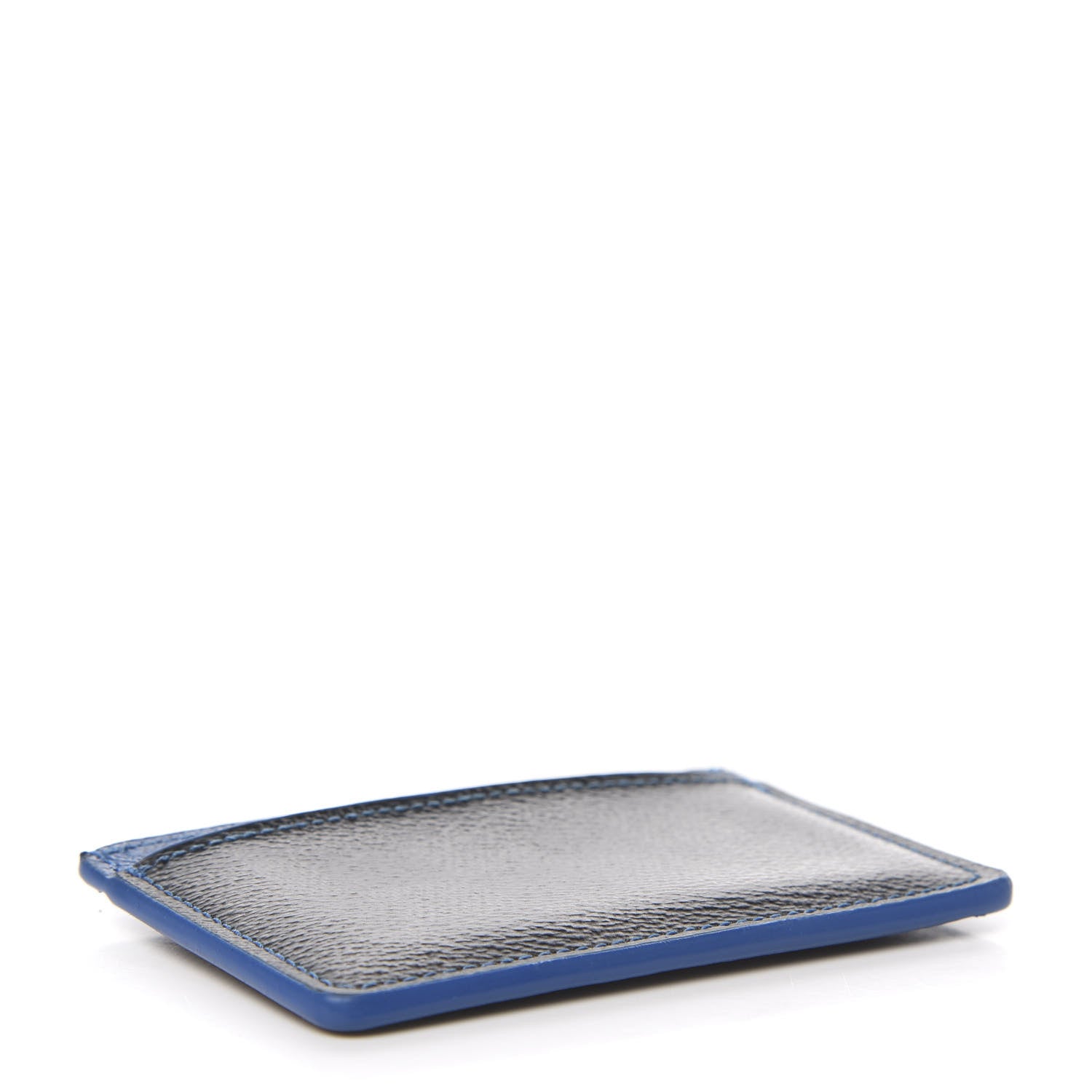 Louis Vuitton Damier Graphite Card Holder Blue 3 of 6