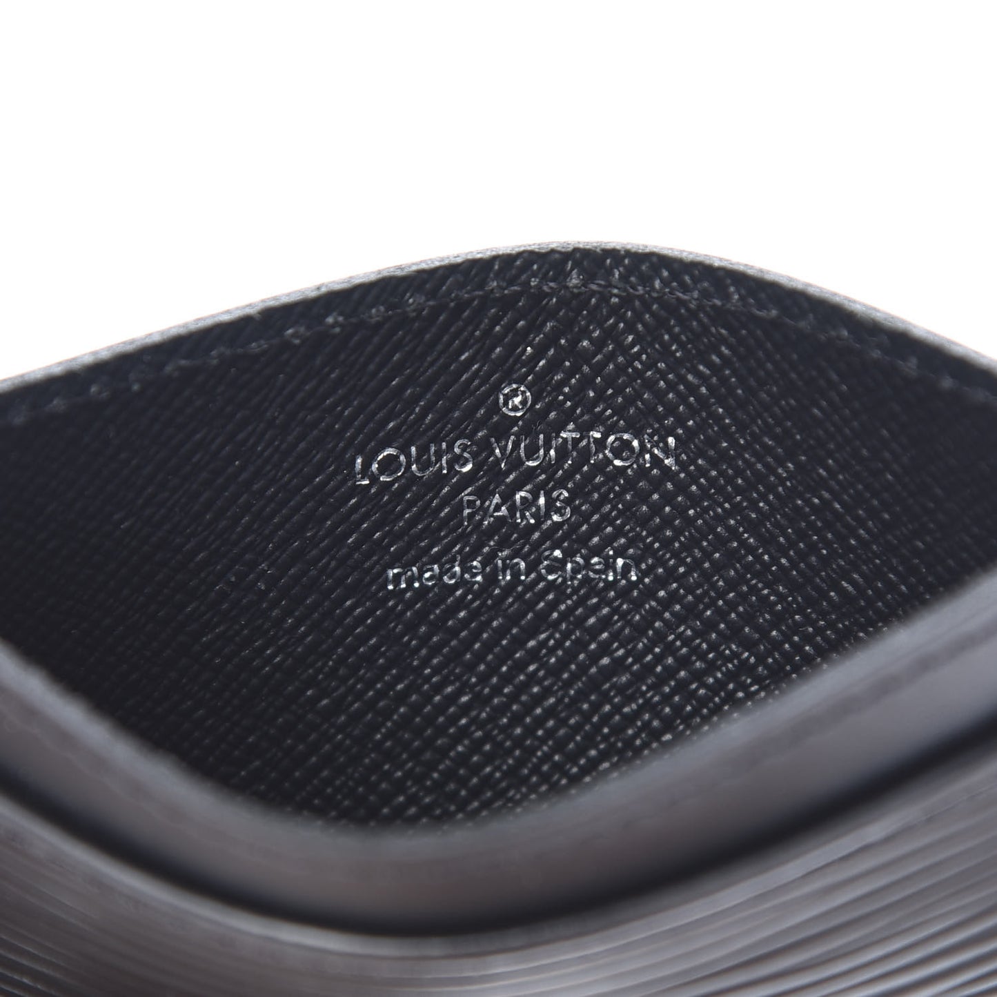 Epi Card Holder Black