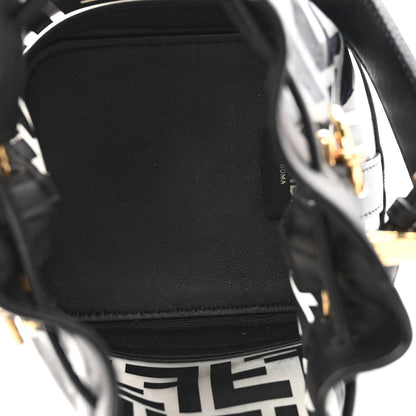Fendi TPU FF Vitello Grace F is Fendi Mini Mon Tresor Bucket Bag Black 5 of 9