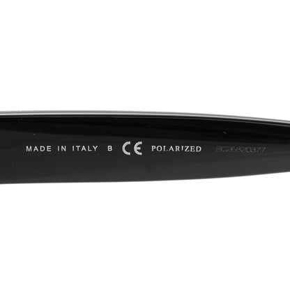 Chanel Acetate Polarized Square CC Sunglasses 5380 Black 6 of 8