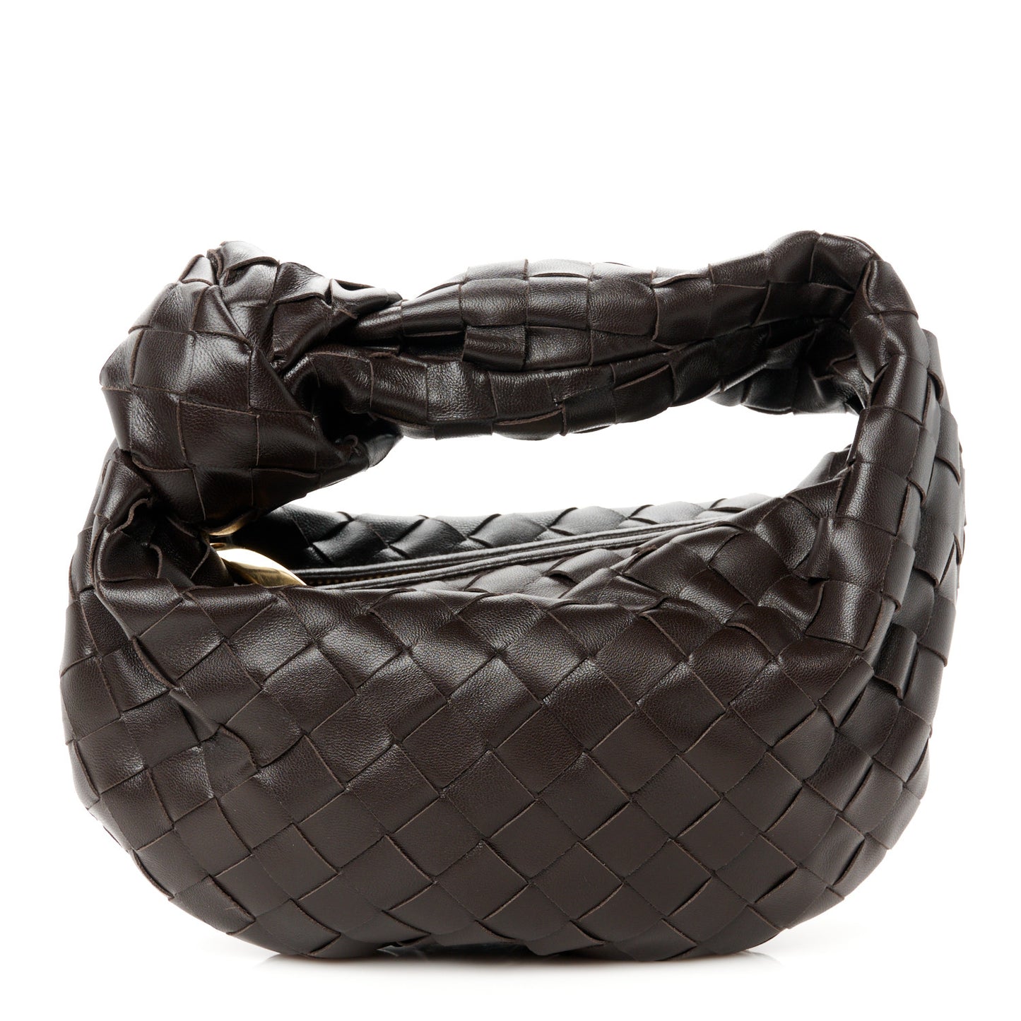 Nappa Intrecciato Mini Jodie Fondant