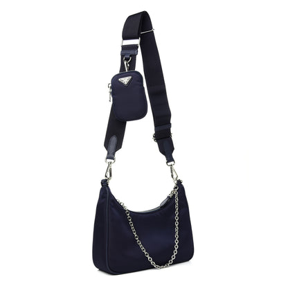 Prada Nylon Re-Edition 2005 Shoulder Bag Baltico 3 of 10