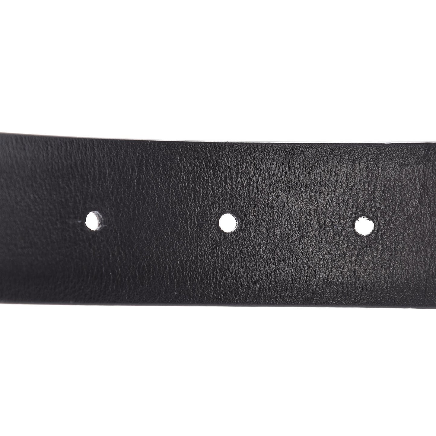 Calfskin CC Chain Belt 85 34 Black