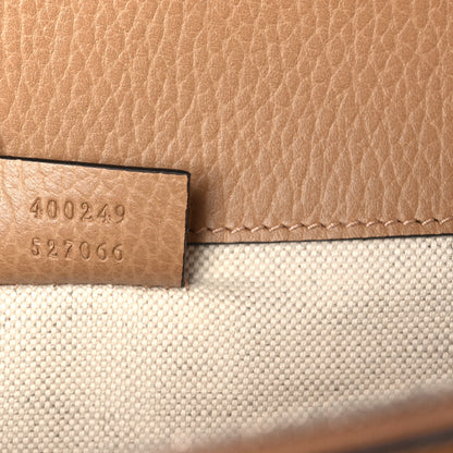 Gucci Dollar Calfskin Crystal Small Dionysus Shoulder Bag Natural Tan Black Diamond 8 of 12