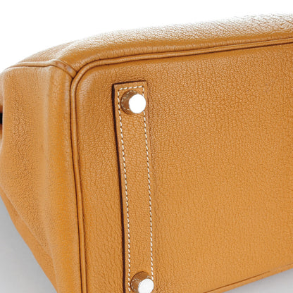 Hermes Chevre De Coromandel HAC Birkin 28 Caramel 20 of 26