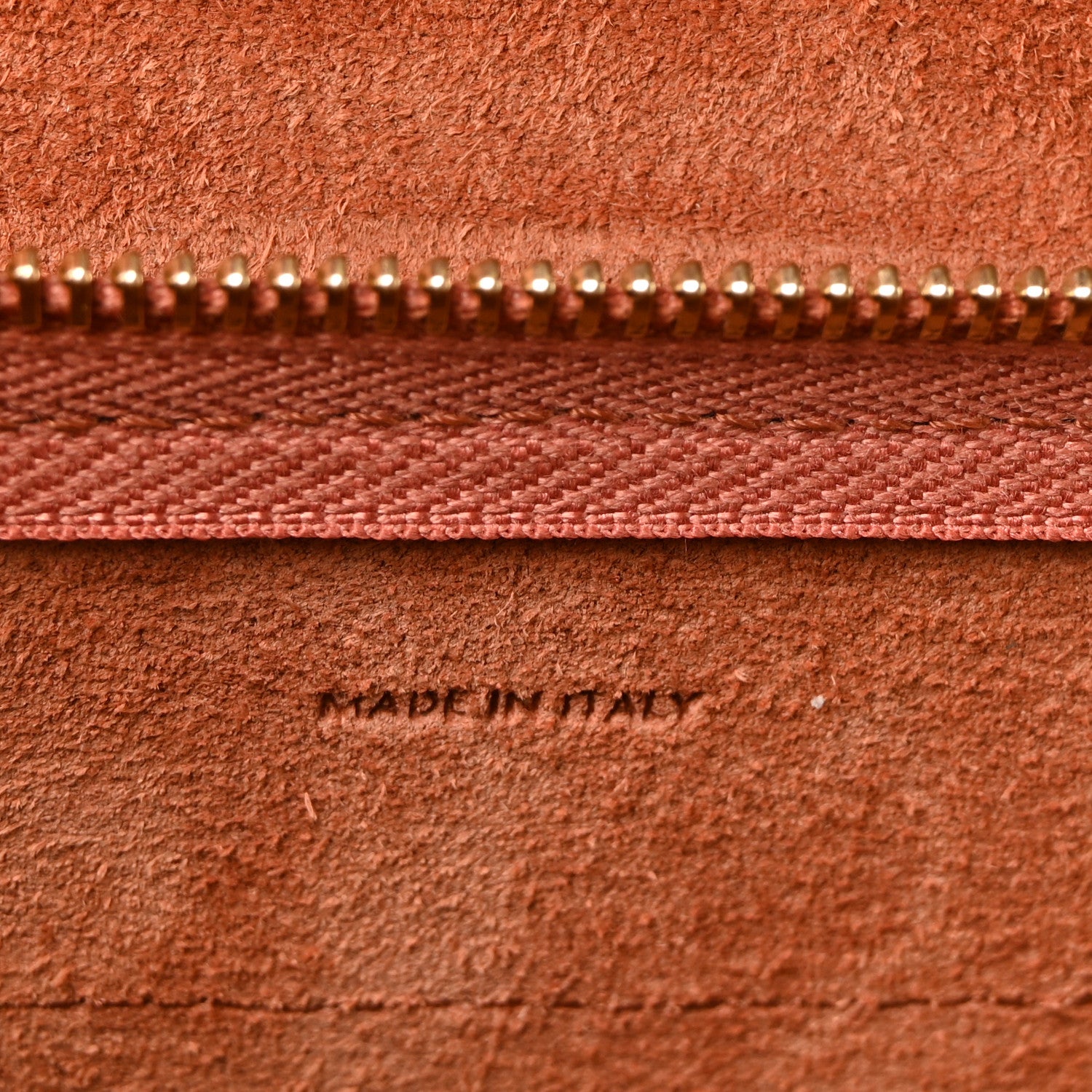 Celine Grained Calfskin Nano Belt Bag Terracotta 7 of 10