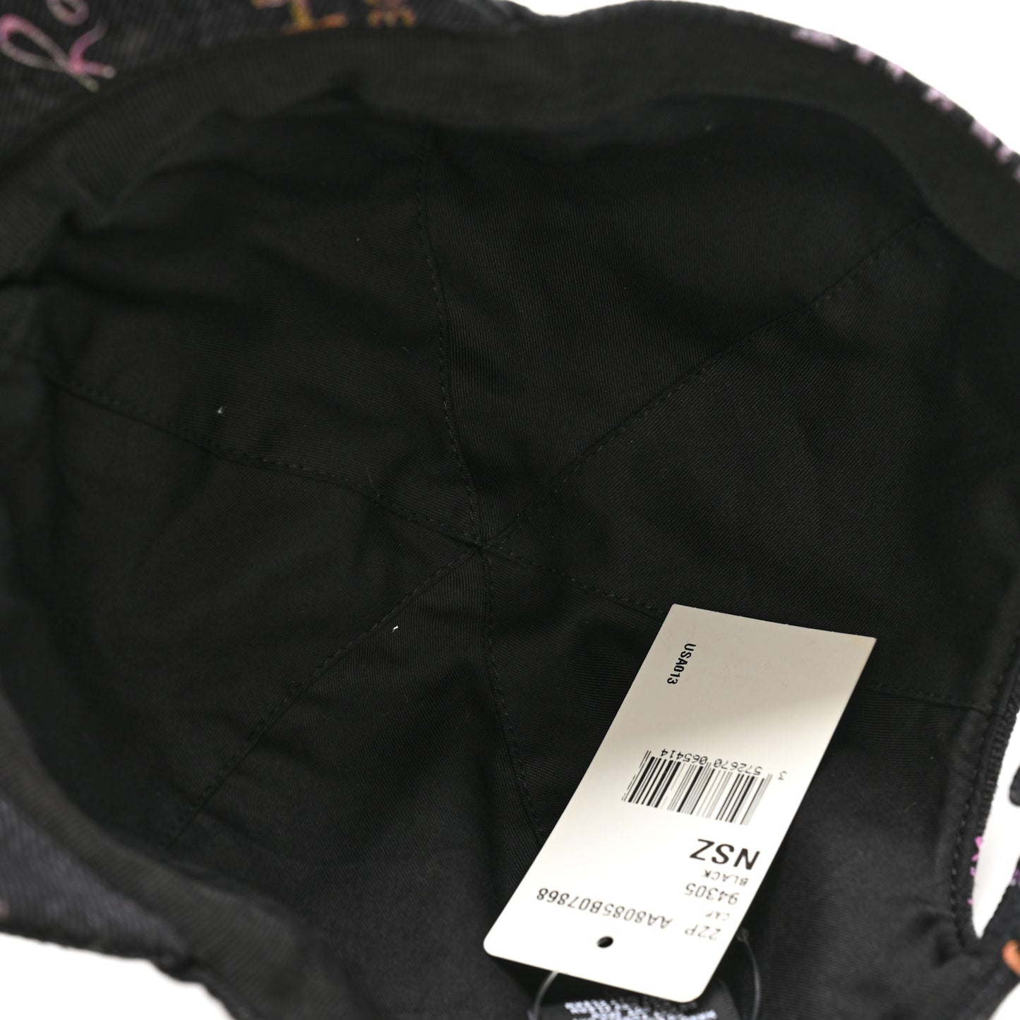 Denim Mood Cap Hat Black
