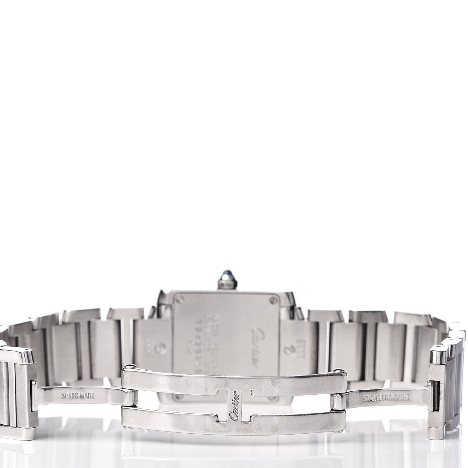 Cartier Stainless Steel 20mm Tank Francaise Quartz Watch 5 of 6