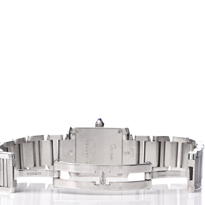 Cartier Stainless Steel 20mm Tank Francaise Quartz Watch 5 of 6