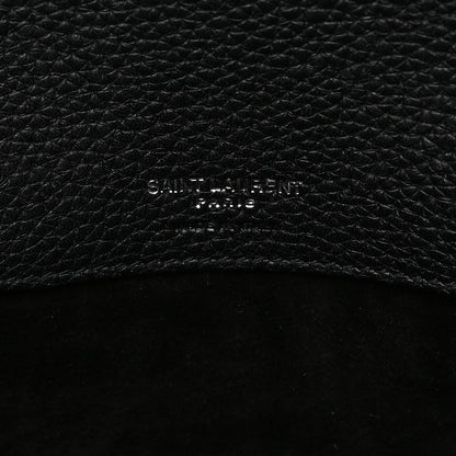 Saint Laurent Grained Calfskin Small Supple Sac De Jour Black 7 of 16
