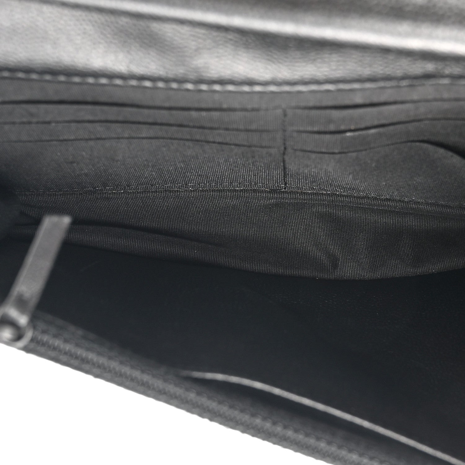 Chanel Caviar Quilted Boy Wallet On Chain WOC So Black 5 of 17