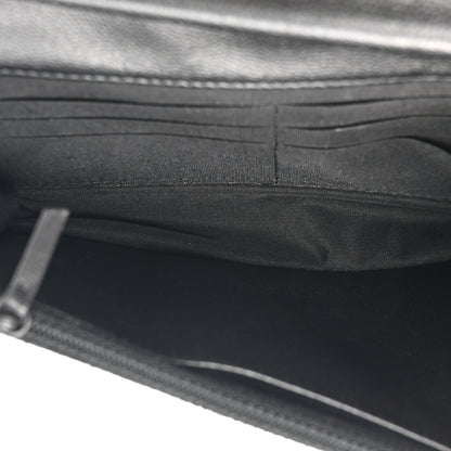 Chanel Caviar Quilted Boy Wallet On Chain WOC So Black 5 of 17
