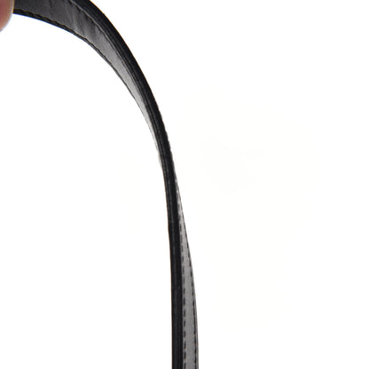 Saint Laurent Smooth Calfskin Matelasse Chevron Monogram Shopping Bag Black 11 of 16