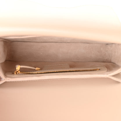Christian Dior Lambskin Cannage Small Jolie Top Handle Bag Powder Beige 5 of 10