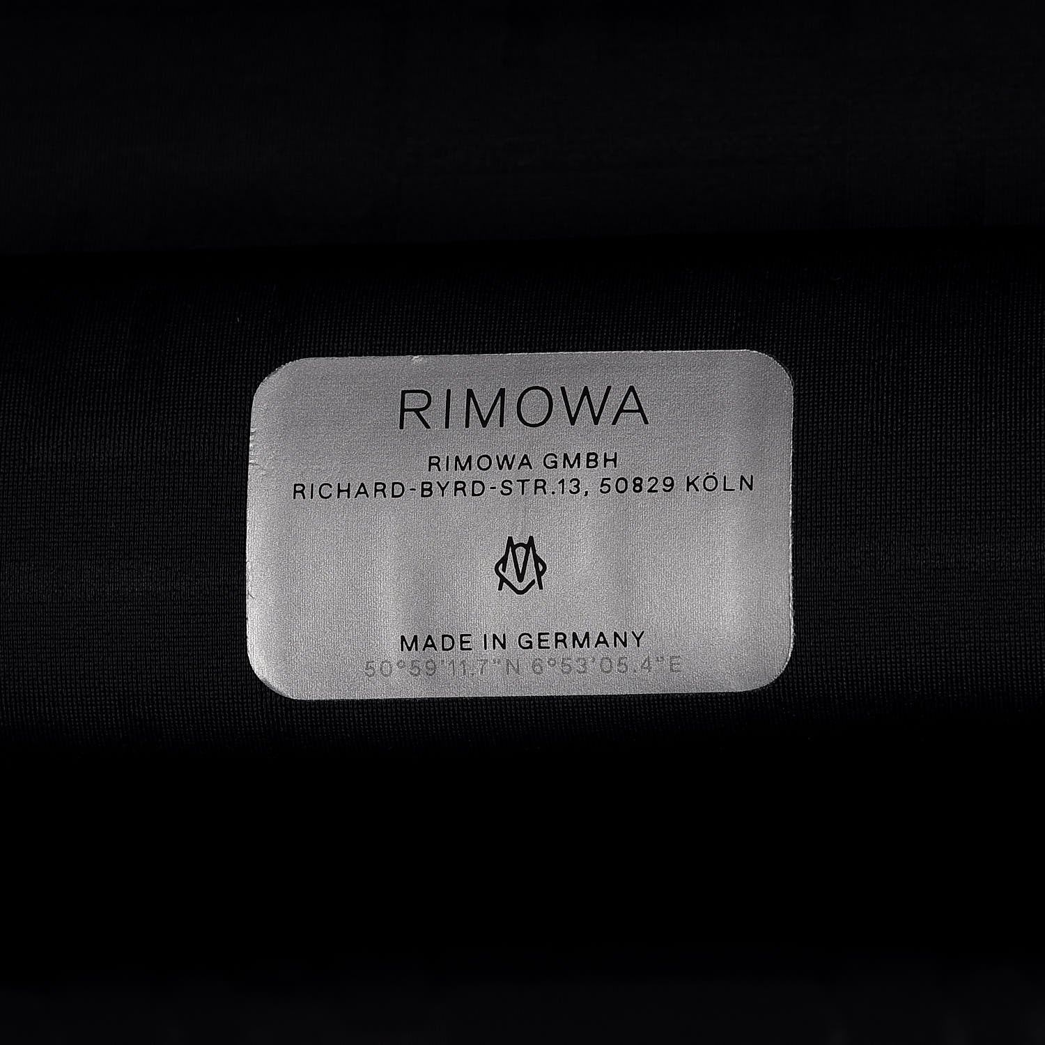 Fendi X RIMOWA Aluminum FF Print Roll Away Carry On Luggage Silver 8 of 21