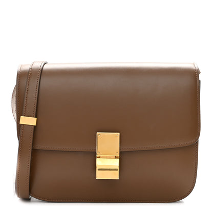 Celine Box Calfskin Medium Classic Box Flap Bag Camel 1 of 9
