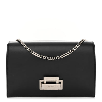 Saint Laurent Calfskin Metropolis Chain Shoulder Bag Black 1 of 12