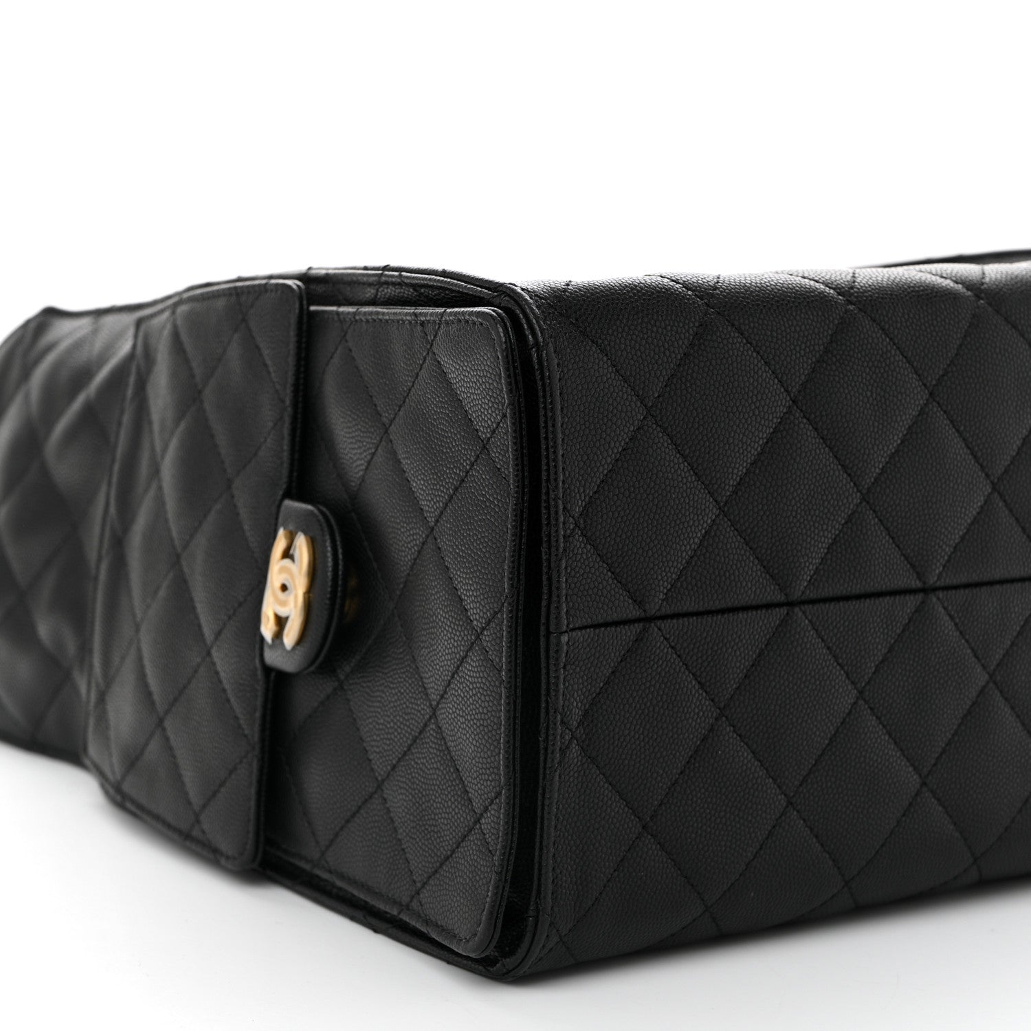 Chanel Caviar Quilted Medium Chanel 25 Handbag Black 9 of 11