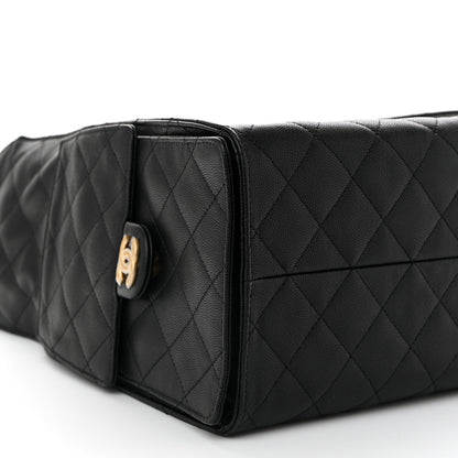 Chanel Caviar Quilted Medium Chanel 25 Handbag Black 9 of 11