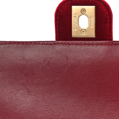 Chanel Velvet Enamel Mini Flap Red 12 of 13