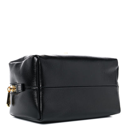 Gucci Azalea Calfskin Marina Cosmetic Case Black 4 of 12