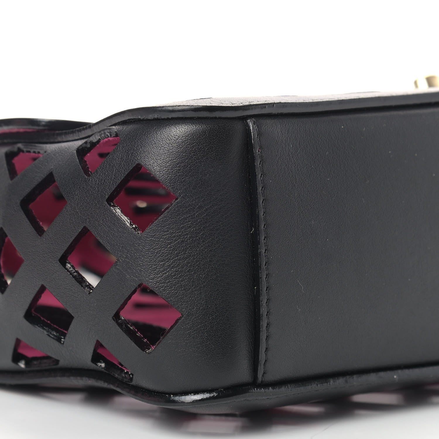 Chanel Lambskin Sea Through Flap Black Multicolor 10 of 14