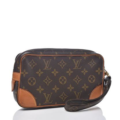 Louis Vuitton Monogram Pochette Marly Dragonne 22 2 of 9