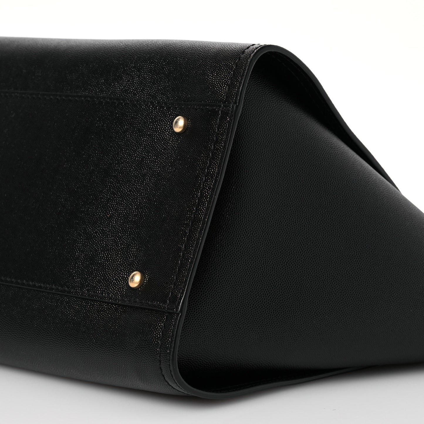 Caviar Medium Studded Deauville Tote Black