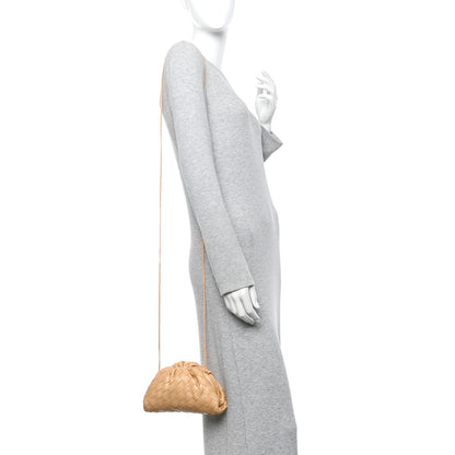 Bottega Veneta Nappa Intrecciato The Mini Pouch Almond 2 of 9