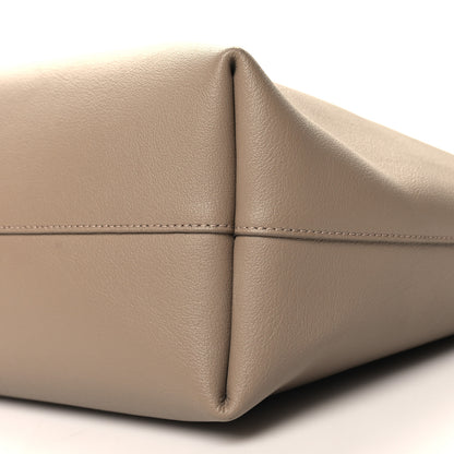 Saint Laurent Calfskin Large Shopping Tote Dark Beige 10 of 11