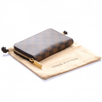 Louis Vuitton Damier Ebene Zippy Organizer Wallet 4 of 7