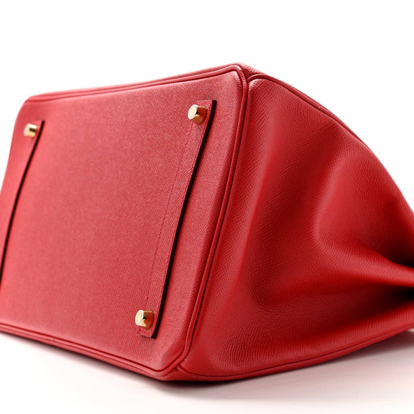 Epsom Birkin 35 Rouge Casaque