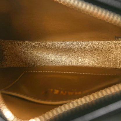 Chanel Lambskin Quilted Coco Midnight Camera Case Black 5 of 10