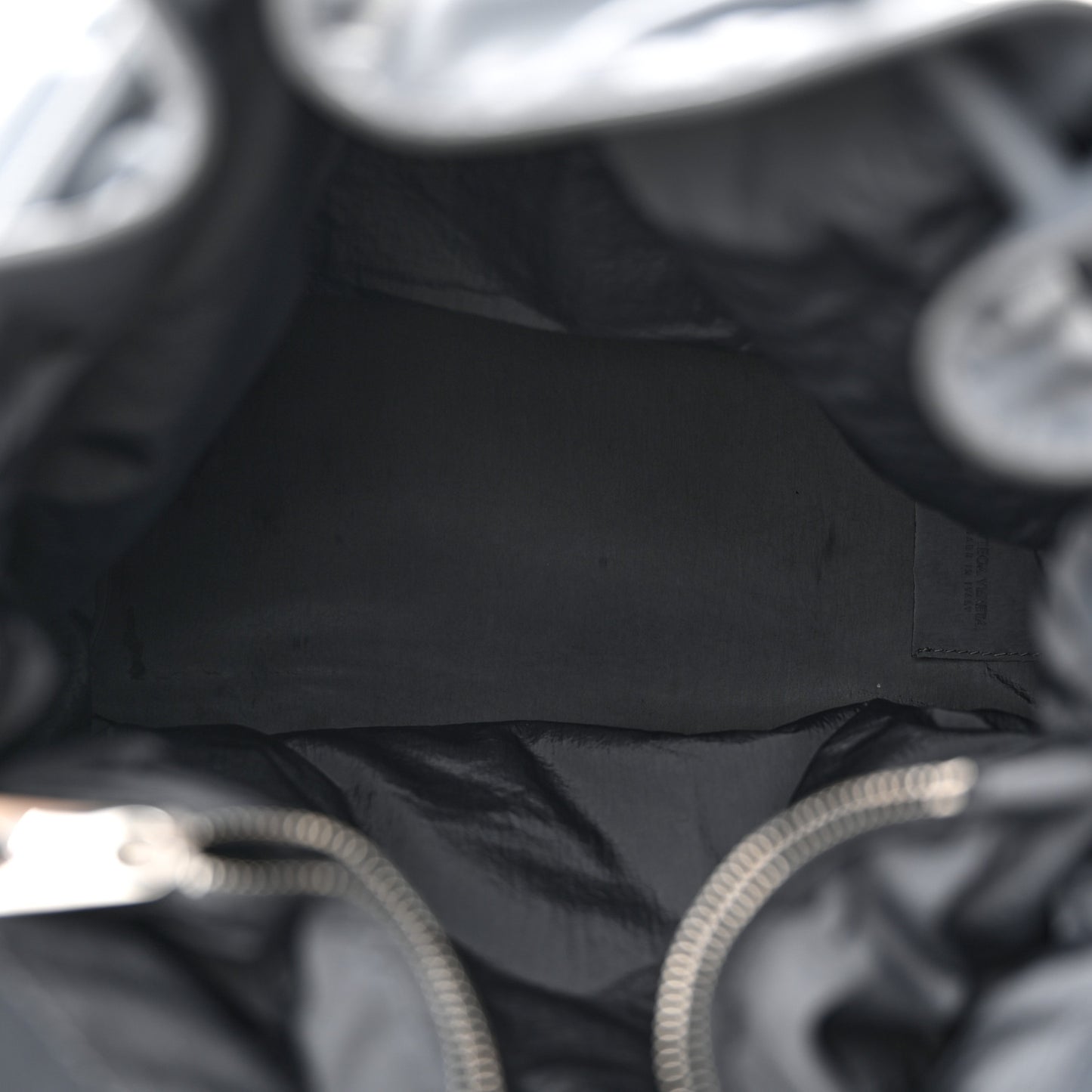 Calfskin Beak Backpack Grau