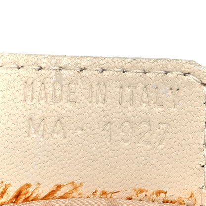 Christian Dior Lambskin Cannage Medium Lady Dior Light Beige 7 of 13