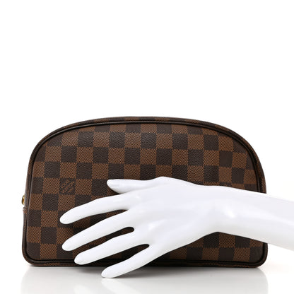 Louis Vuitton Damier Ebene Toiletry Bag 25 2 of 7