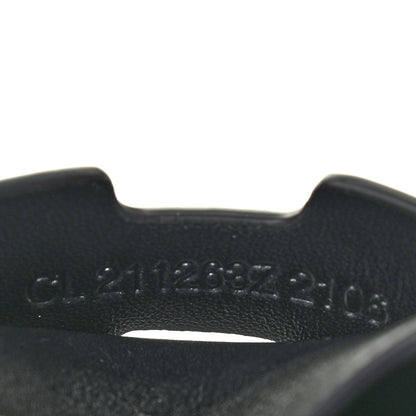 Hermes Calfskin Calya Mules 36 Black 8 of 8