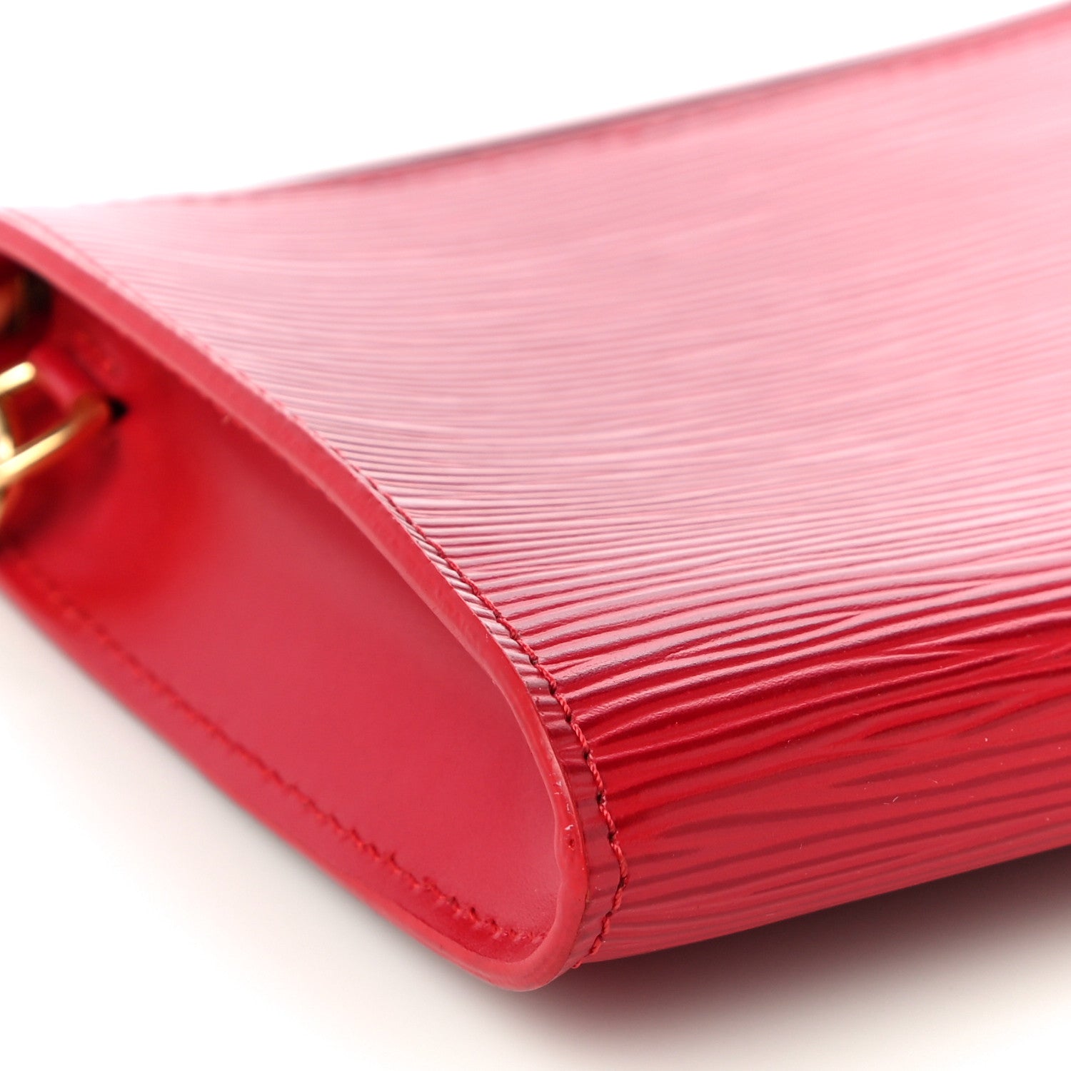 Louis Vuitton Epi Pochette Accessories 24 Castillan Red 8 of 10