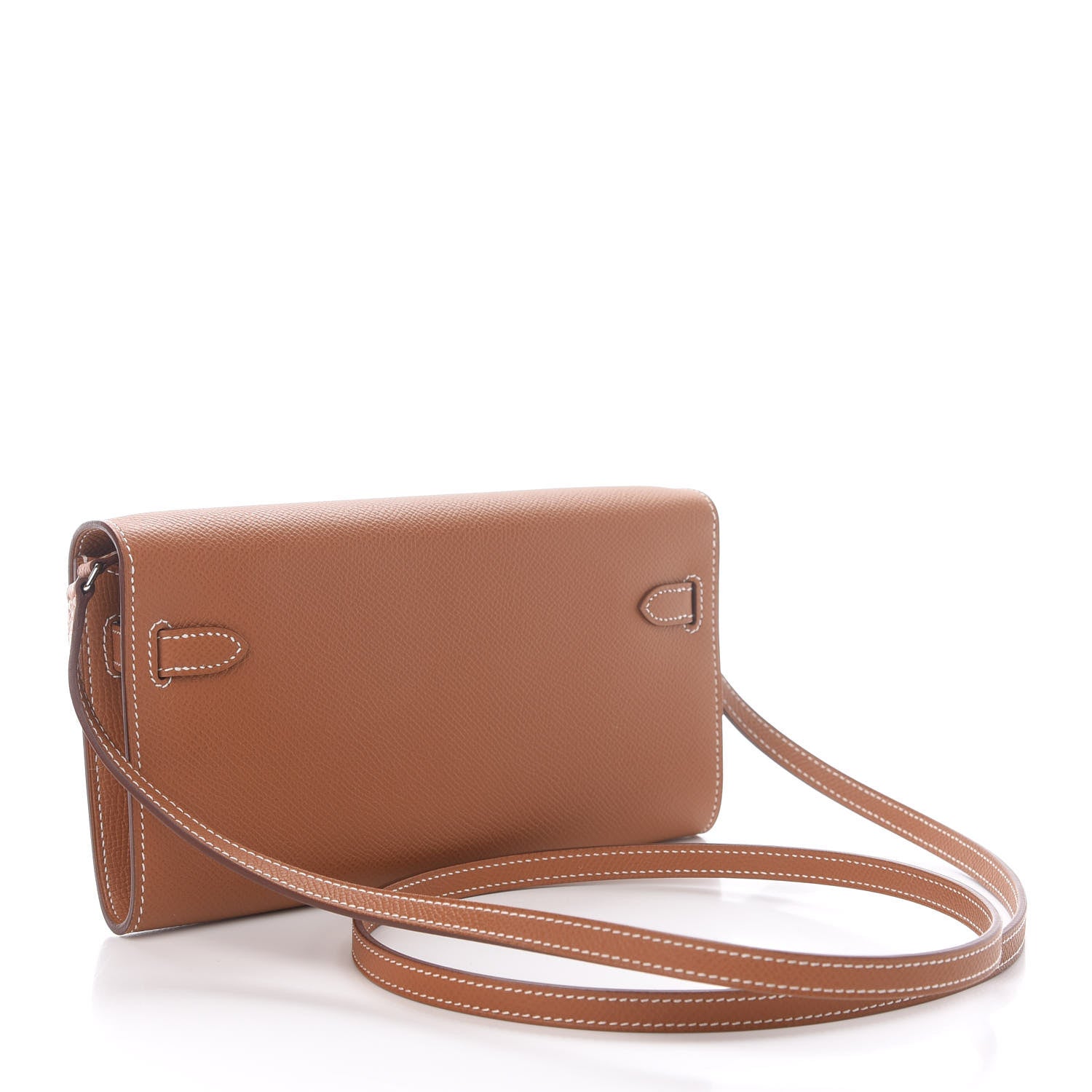 Hermes Epsom Kelly Wallet To Go Gold 3 of 8