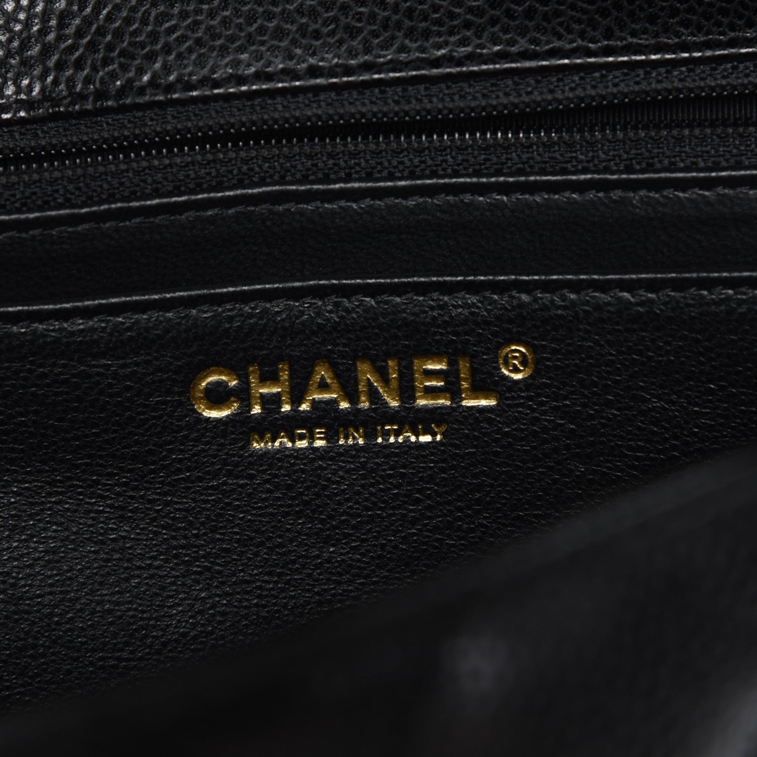 Chanel Caviar Quilted Jumbo Single Flap Black 6 of 8