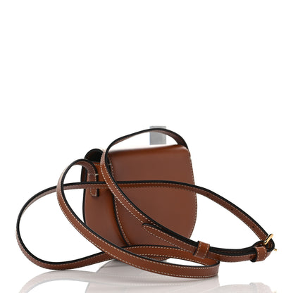 Celine Smooth Calfskin Triomphe Mini Besace Crossbody Tan 3 of 9