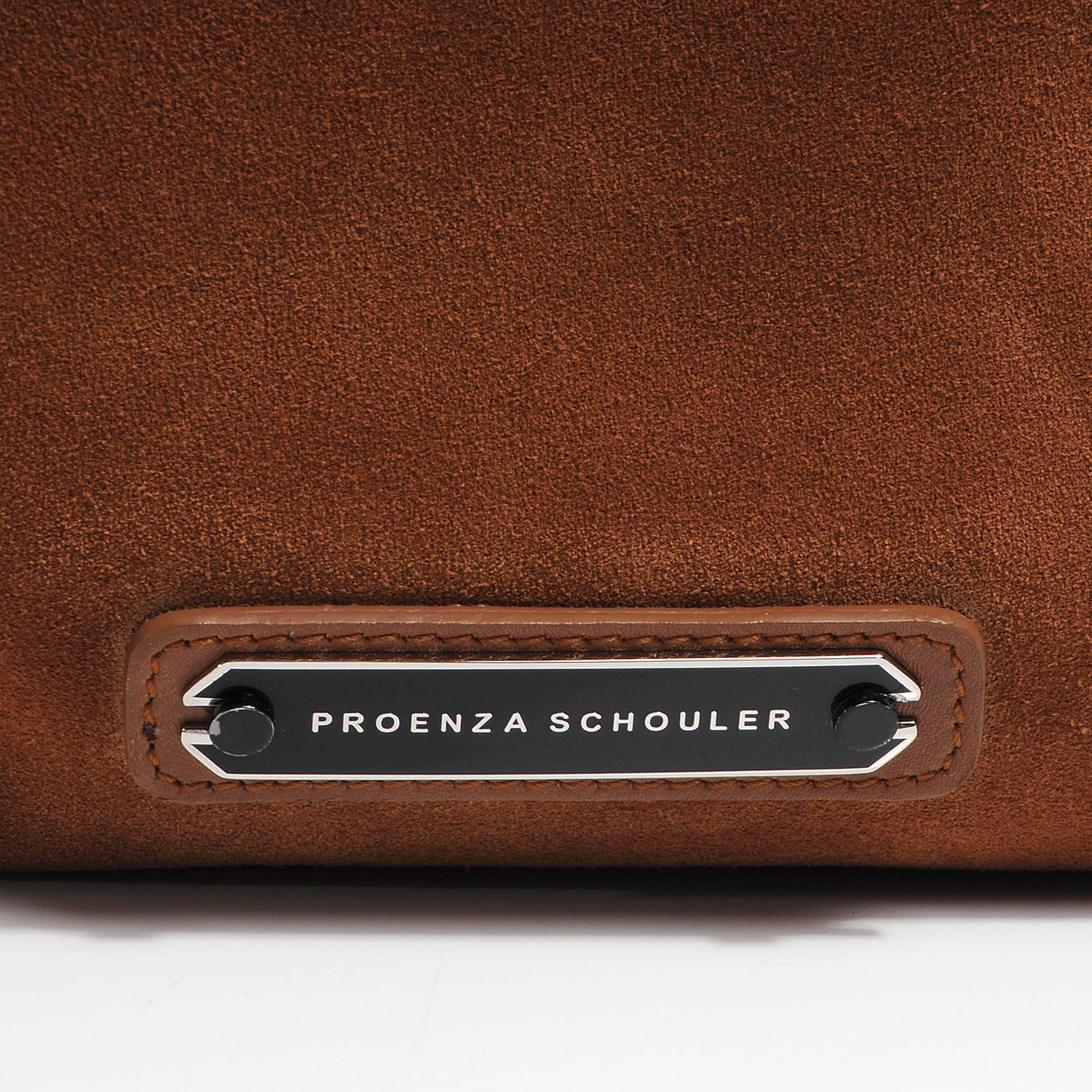 Proenza Schouler Suede PS1 Large Shopper Tobacco 6 of 11
